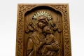 Релефна икона на Пресветата Майка Богородица с Младенеца, снимка 6