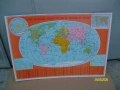 Продавам радиолюбителска карта на света, снимка 2