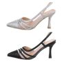 Дамски обувки на висок ток, 2цвята , снимка 1 - Дамски елегантни обувки - 40808518