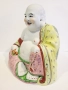 Голяма порцеланова статуетка Buddha Ho Tai, произведена в Китай през 50/60те години на миналия век., снимка 11