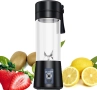 Преносим USB Блендер MoYouno – 400ml, 6 остриета, за Смутита и Протеинови Шейкове, снимка 5