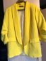 Жълто стилна сако напудрени, снимка 4