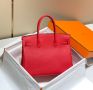 Hermes Birkin China red, снимка 2