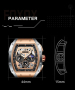 2024 FOXBOX луксозен кварцов часовник,водоустойчив,хронограф, снимка 7