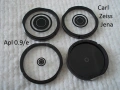 Phv фазови пръстени Apl 0.9/e Carl Zeiss, снимка 1