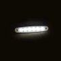 1бр. Лед LED габарит за камион с 6 SMD диода , БЕЛИ , 12-24V, снимка 2
