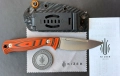 Нож Kizer Evenki 2 AEB-L G10 Фиксирано острие + кания кайдекс, снимка 1