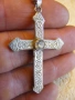Красив И Стилен Сребърен Кръст С Ланец, снимка 10