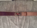 Уникален Ест. кожа мъжки колан Ferrari, снимка 2