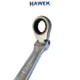 Комплект Удължени подвижни  ключове звезди с тресчотка 8-19мм HAWEK, снимка 4