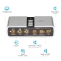 StarTech.com 7.1 USB аудио адаптер външна звукова карта / ICUSBAUDIO7D със SPDIF цифрово аудио, снимка 3