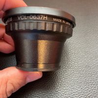 Sony wide conversion lens VCL-0637H x0.6 +калъфче, снимка 3 - Обективи и филтри - 45693459