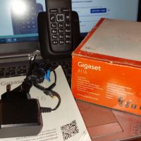 Безжичен телефон Gigaset A116. Черно, снимка 8 - Стационарни телефони и факсове - 45360544
