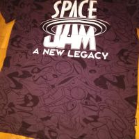 Cropp regular fit маркова тениска отлична Space Jam A New Legacy размер М, снимка 2 - Тениски - 45595516