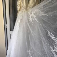 Замайваща рокля 👰💯💯💯💯, снимка 5 - Сватбени рокли - 45468200