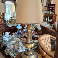 Голяма лампа, снимка 1 - Антикварни и старинни предмети - 45241069