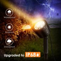 Външен led прожектор spot rgb градинска лампа с дистанционно управление и таймер, 16 цвята, снимка 5 - Външни лампи - 45716041
