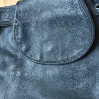 Чанта-раничка Longchamp, 100% естествена кожа, син, снимка 3 - Чанти - 45358759