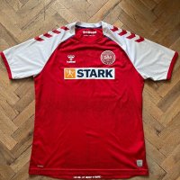 Мъжка футболна тениска Дания, снимка 1 - Спортни дрехи, екипи - 45622088