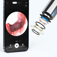 Комплект за премахване на ушна кал, Hpavxlr 1080P безжичен с камера, 3,5 мм ендоскоп за уши, WiFi, снимка 5 - Други - 45062891
