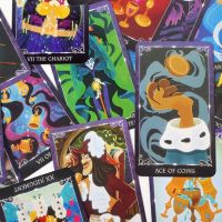 Таро карти: Steampunk Tarot & Edgar Allan Poe Tarot & Villains Tarot, снимка 10 - Карти за игра - 34296517