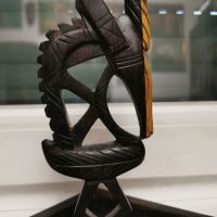 Африканска абаносова фигура, снимка 5 - Антикварни и старинни предмети - 46171475