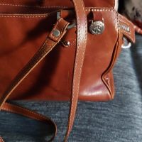 Винтидж чанта от естествена кожа "Adax" / genuine leather handbag , снимка 5 - Чанти - 45199837
