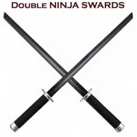 NINJA TWIN мечове Kалъфи за гръб, снимка 2 - Ножове - 45465503