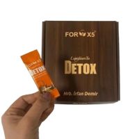 Билкова детоксираща напитка Detox For X5 30 шасета, снимка 1 - Хранителни добавки - 45227531