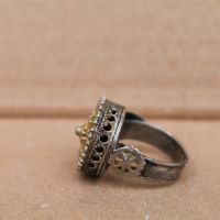 Възрожденски сребърен пръстен, снимка 1 - Антикварни и старинни предмети - 45683647