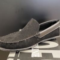 Мъжки мокасини от еко велур в черен цвят модел: Мukas01 , снимка 2 - Официални обувки - 45419849