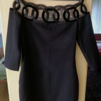 черна официална рокля , снимка 2 - Рокли - 45890489
