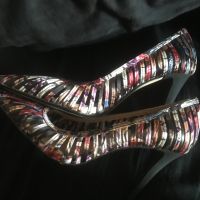 Страхотни обувки на ток Zara woman, снимка 4 - Дамски обувки на ток - 45510316