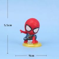 8 бр Спайдърмен sPIDERMAN пластмасови фигурки фигурка играчки играчка за игра и торта , снимка 3 - Фигурки - 45963707