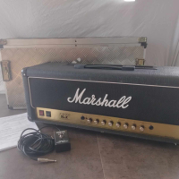 Marshall JCM 900 SLX 100w лампов китарен усилвател с кейс и фуутсуич , снимка 2 - Китари - 45023169