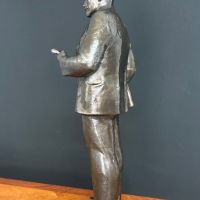 Ленин бронзова фигура, снимка 4 - Антикварни и старинни предмети - 45503144