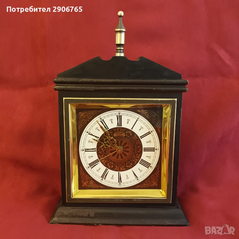 Часовник каминен Jerger Германия работещ, снимка 1