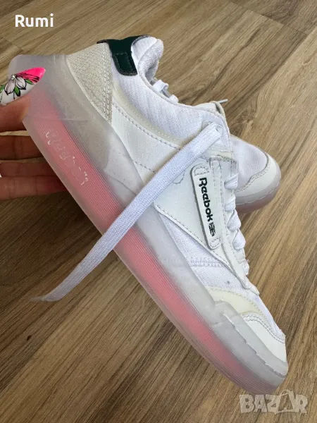 Чисто бели кецове REEBOK CLUB C LEGACY! 37 н, снимка 1