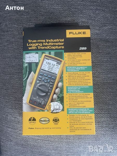 Мултимер FLUKE 289 true rms - чисто нов, снимка 1