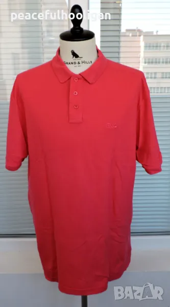 Fila  Salomon Casual Polo Shirt - мъжка стилна тениска с яке размер XL , снимка 1