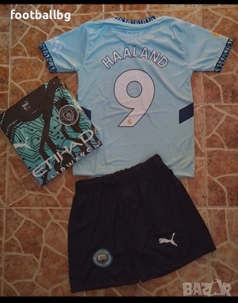 HAALAND 💙⚽️ детско юношески футболни екипи 💙⚽️ Manchester City 💙⚽️ , снимка 1