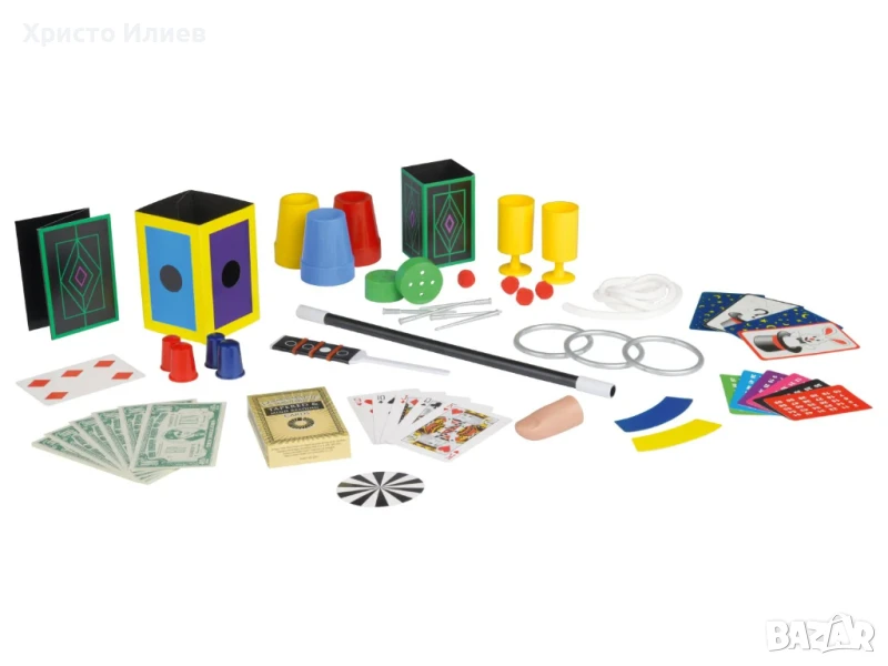 Магическа кутия Магически комплект Фокуси 150 магически трика, снимка 1