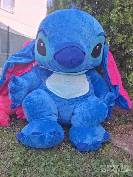 Голям плюшен Стич, 120-150см Голяма плюшена играчка Стич, Lilo Stitch плюшени играчки, снимка 1