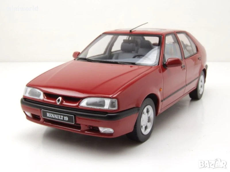 Renault 19 1994 - мащаб 1:18 на Triple9 моделът е нов в кутия, снимка 1