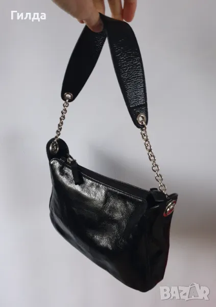 автентична чанта Coccinelle черна естествена кожа налична, снимка 1
