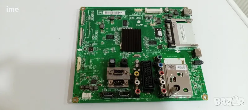 Main Board EAX64290501(0). Свален от телевизор LG42LW4500. Със неработещ дисплей., снимка 1