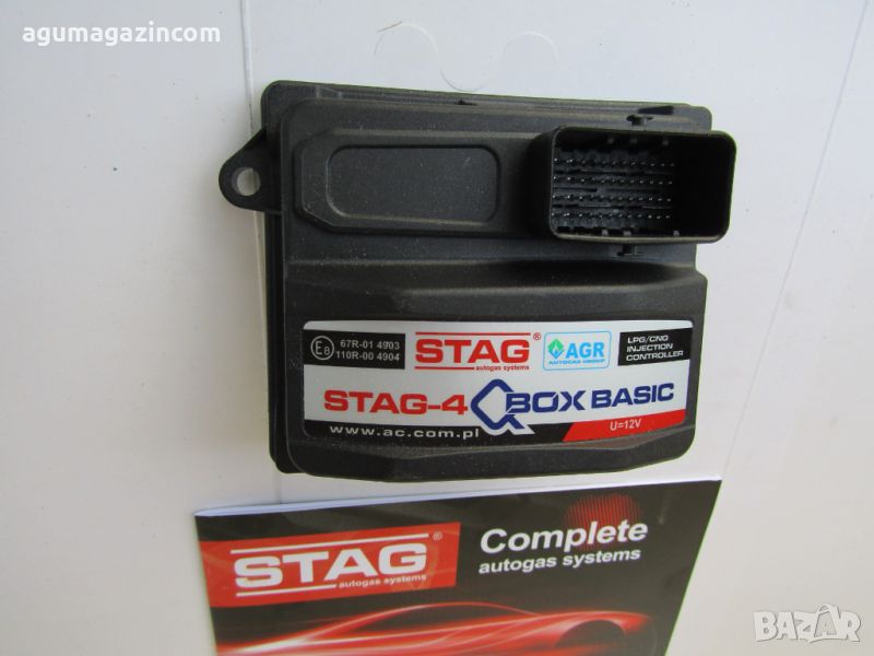 ECU компютър AC Stag 4 Q Box Basic газов инжекцион, снимка 1