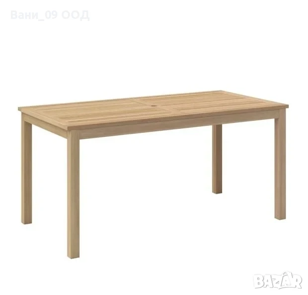Градинска маса от акациева дървесина, снимка 1
