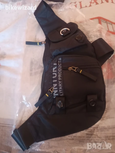 Мъжка чанта черна НОВА, снимка 1