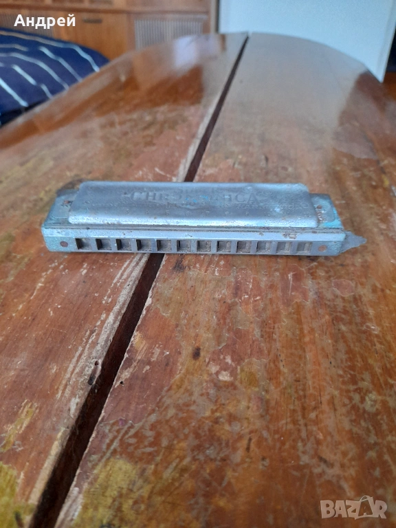 Стара хармоника Hohner, снимка 1